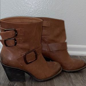 {lucky brand} ankle booties